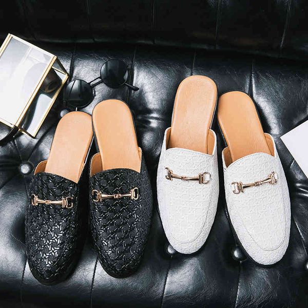 dress shoes chinelos de couro abertos para homens, chinelos meia sapato homens sem costas, loafers f31i, Black
dress shoes chinelos de couro abertos para homens, chinelos meia sapato homens sem costas, loafers f31i, Black