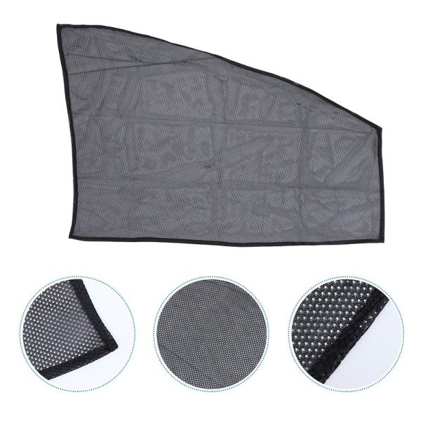 car sunshade 2 pcs simple convenient window shades breathable magnetic curtains (black)
car sunshade 2 pcs simple convenient window shades breathable magnetic curtains (black)