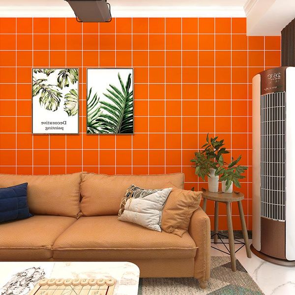 nordic bright orange vintage green wallpaper ins decoration grid wallpapers roll living room backdrop decor wall paper p056
nordic bright orange vintage green wallpaper ins decoration grid wallpapers roll living room backdrop decor wall paper p056