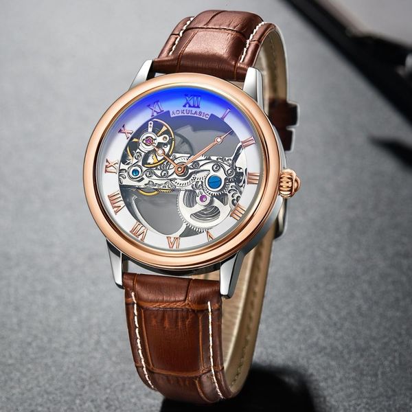 transparent skeleton automatic mechanical clock winner gold men s stainless steel bracelet luxury male, Slivery;brown
transparent skeleton automatic mechanical clock winner gold men s stainless steel bracelet luxury male, Slivery;brown