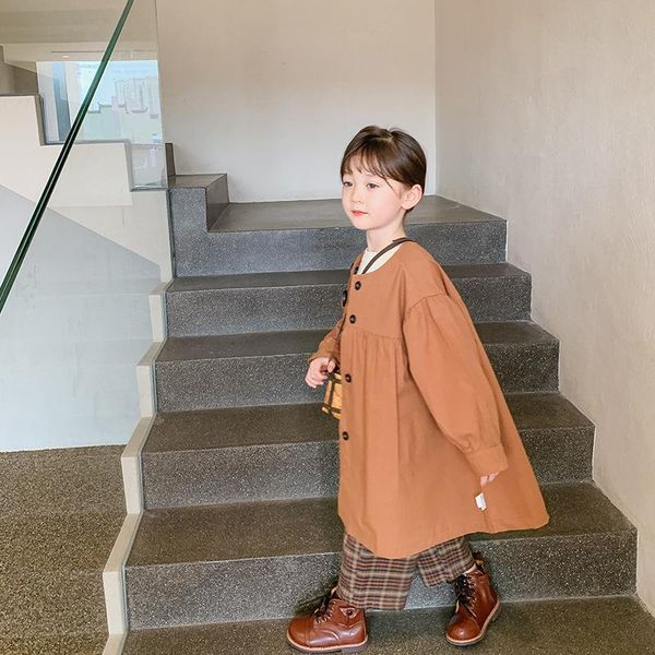 coat baby jacket casaco infantil girl children trench double breast windbreaker for kids clothes, Blue;gray
coat baby jacket casaco infantil girl children trench double breast windbreaker for kids clothes, Blue;gray