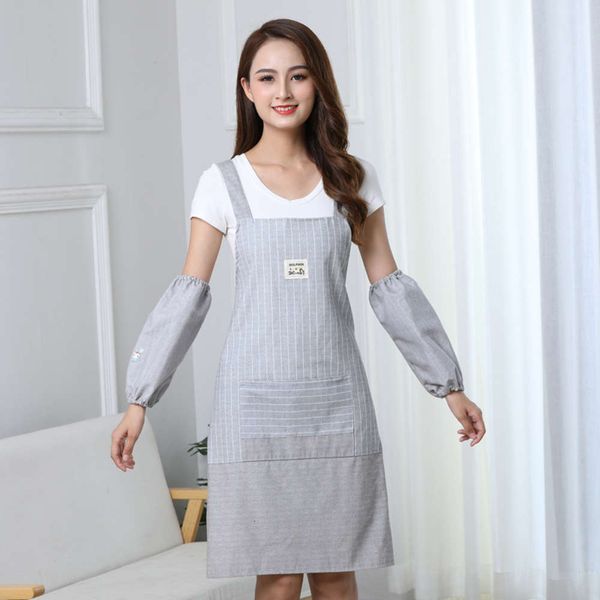 zimuqing grey apron home kitchen cooking oil proof korean fashion manicure cyber cafe baking
zimuqing grey apron home kitchen cooking oil proof korean fashion manicure cyber cafe baking