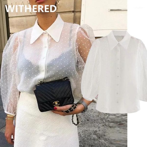 women's blouses & shirts dave&di ins fashion blogger perspective dot blouse women blusas mujer de moda 2021 shirt womens and plus, White
women's blouses & shirts dave&di ins fashion blogger perspective dot blouse women blusas mujer de moda 2021 shirt womens and plus, White
