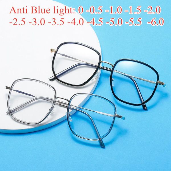 sunglasses anti blue light myopia glasses for women men tr90 alloy frame polygonal computer nearsighted female, White;black
sunglasses anti blue light myopia glasses for women men tr90 alloy frame polygonal computer nearsighted female, White;black