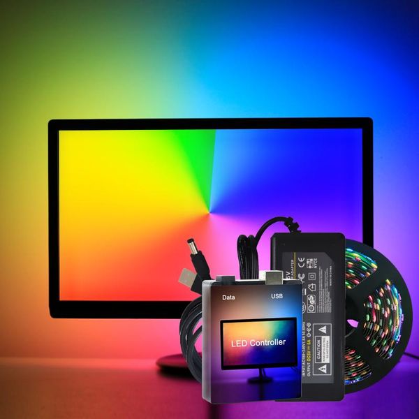 ambient light usb led strip rgb dream color ws2812b for deskpc screen backlight lighting 1m 2m 3m 4m 5m kit strips
ambient light usb led strip rgb dream color ws2812b for deskpc screen backlight lighting 1m 2m 3m 4m 5m kit strips