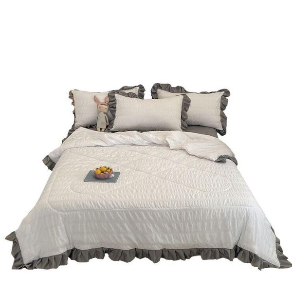 comforters & sets 1pcs summer washed quilt air-conditioning soft thin blanket for towel muslin swaddles sofa breastfeeding cover
comforters & sets 1pcs summer washed quilt air-conditioning soft thin blanket for towel muslin swaddles sofa breastfeeding cover