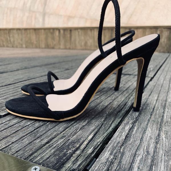 dress shoes concise double thin band shopping woman open toe flock pumps brief stiletto super high heels for women tacones mujer, Black
dress shoes concise double thin band shopping woman open toe flock pumps brief stiletto super high heels for women tacones mujer, Black