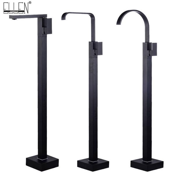 bathroom sqaure black bathtub floor stand faucet mixer single handle tap 360 rotation spout bath shower els2005 sets
bathroom sqaure black bathtub floor stand faucet mixer single handle tap 360 rotation spout bath shower els2005 sets