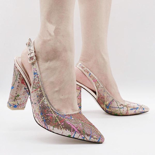 italy style slingbacks sequined champagne shoes 9cm high heeled women heels pumps dress, Black
italy style slingbacks sequined champagne shoes 9cm high heeled women heels pumps dress, Black