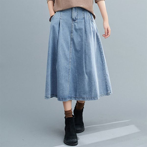 skirts autumn arts style women high waist cotton denim all-matched casual vintage a-line long skirt plus size m647 xsvw, Black
skirts autumn arts style women high waist cotton denim all-matched casual vintage a-line long skirt plus size m647 xsvw, Black