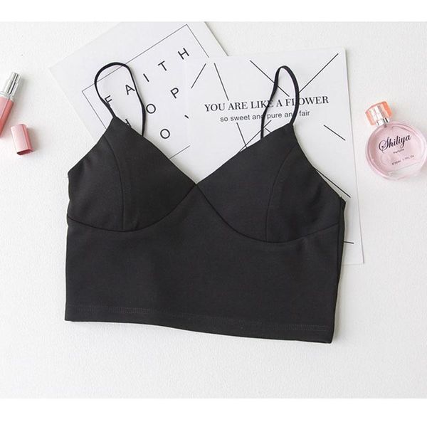 camisoles & tanks women 2021 lingerie vest bra tube seamless wire cami crop padded tank mujer push up solid, Black;white
camisoles & tanks women 2021 lingerie vest bra tube seamless wire cami crop padded tank mujer push up solid, Black;white