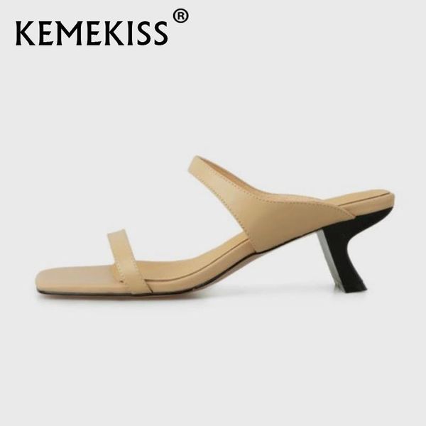 dress shoes kemekiss women summer sandals real leather strange heel fashion party office footwear size 34-39, Black
dress shoes kemekiss women summer sandals real leather strange heel fashion party office footwear size 34-39, Black