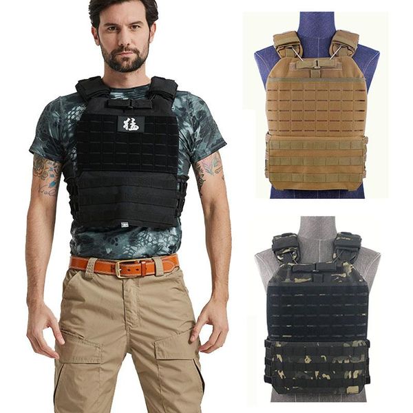 hunting jackets training military tactical vest for men women plate carrier body armor combat army chest rig assault molle, Camo;black
hunting jackets training military tactical vest for men women plate carrier body armor combat army chest rig assault molle, Camo;black