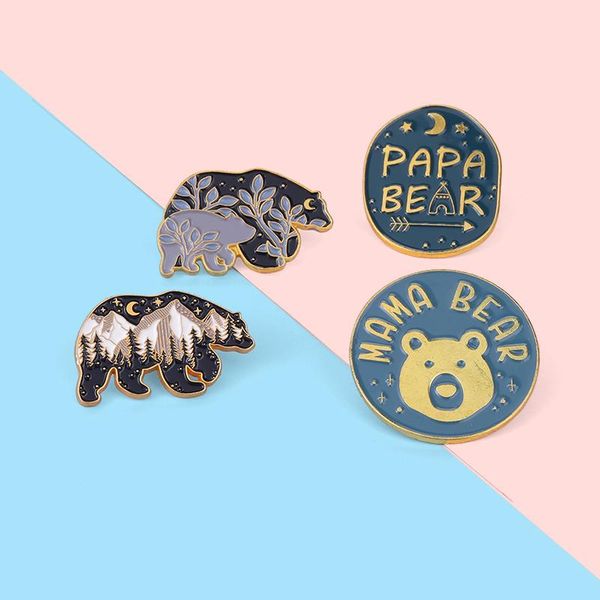pins, brooches landscape bear enamel pin starry sky mountain badges on clothes bags backpack hats cute gifts for women men jewelry, Gray
pins, brooches landscape bear enamel pin starry sky mountain badges on clothes bags backpack hats cute gifts for women men jewelry, Gray