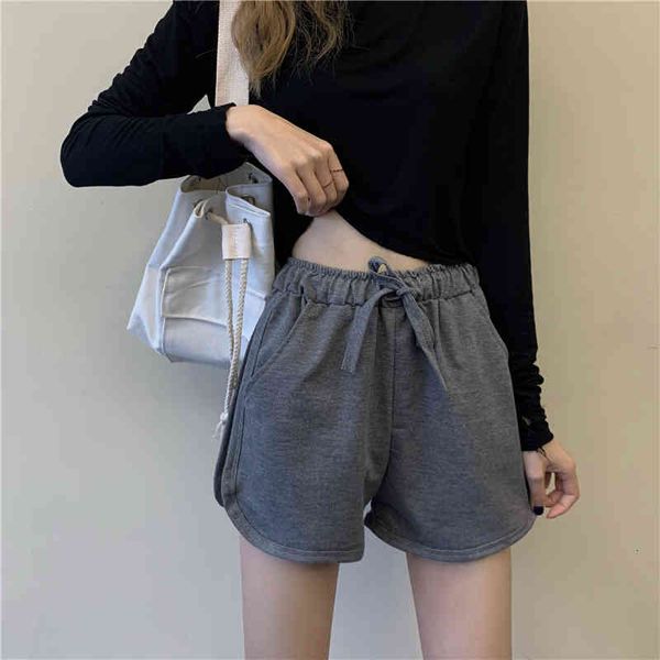 short ytx521 korean version of high-waisted weight loss all-match pants and shorts, White;black
short ytx521 korean version of high-waisted weight loss all-match pants and shorts, White;black