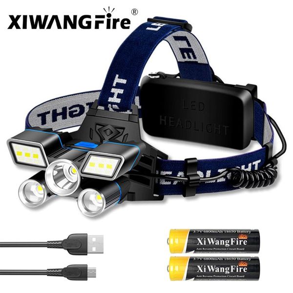 drop 5led use 2*18650 battery usb rechargeable portable lantern led headlamp outdoor camping headlight headlamps
drop 5led use 2*18650 battery usb rechargeable portable lantern led headlamp outdoor camping headlight headlamps