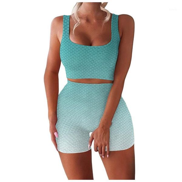 yoga outfit gym seamless set fitness clothing workout clothes women gradient crop sports bra high waist shorts sport suit female
yoga outfit gym seamless set fitness clothing workout clothes women gradient crop sports bra high waist shorts sport suit female