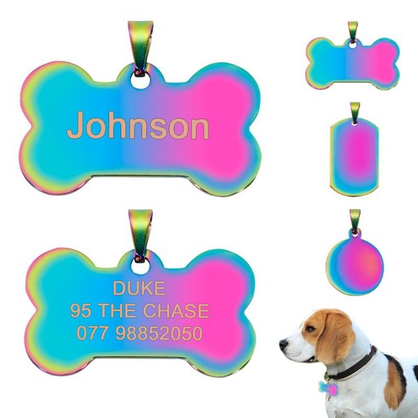 dog tag,id card customized name tag anti-lost dogs id tags bone round shape pet nameplate engraving colorful accessories
dog tag,id card customized name tag anti-lost dogs id tags bone round shape pet nameplate engraving colorful accessories