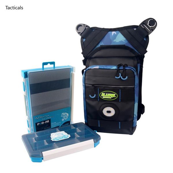 fishing accessories tackle bag single shoulder crossbody pack gear waist with 2 bait boxes led warning light
fishing accessories tackle bag single shoulder crossbody pack gear waist with 2 bait boxes led warning light