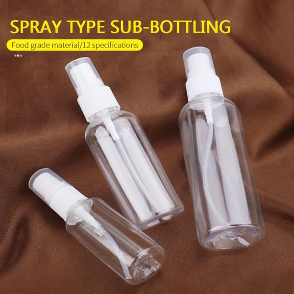 portable spray bottle transparent plastic side reusable sub-bottling crack resistant and degradable makeup tool storage bottles & jars
portable spray bottle transparent plastic side reusable sub-bottling crack resistant and degradable makeup tool storage bottles & jars