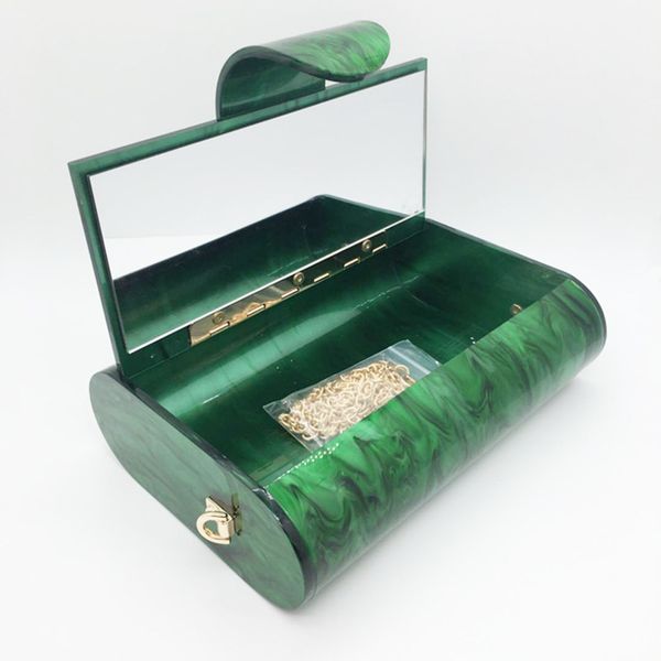 built-in lenses acrylic dinner pearl hand messenger dress box bag
built-in lenses acrylic dinner pearl hand messenger dress box bag