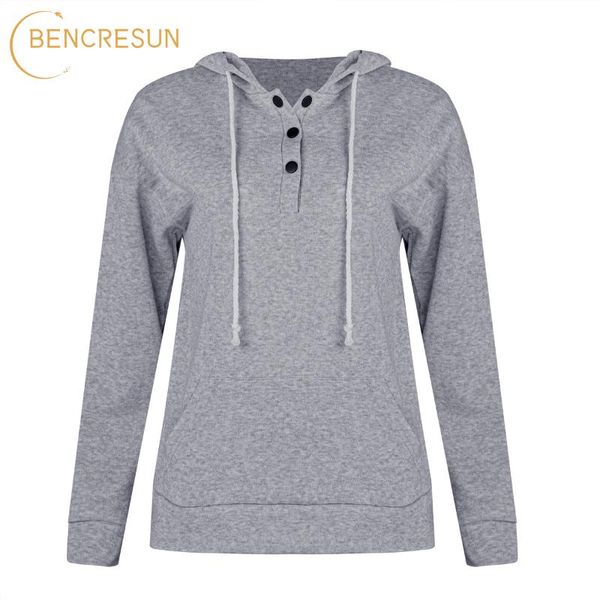 women's hoodies & sweatshirts spring fall women drawstring hooded hoodie casual button long sleeve slim fashion solid female pullover, Black
women's hoodies & sweatshirts spring fall women drawstring hooded hoodie casual button long sleeve slim fashion solid female pullover, Black