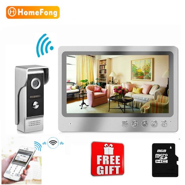 wifi intercom video door phone wireless doorbell camera 9 inch monitor with app for private house security system homefong phones
wifi intercom video door phone wireless doorbell camera 9 inch monitor with app for private house security system homefong phones