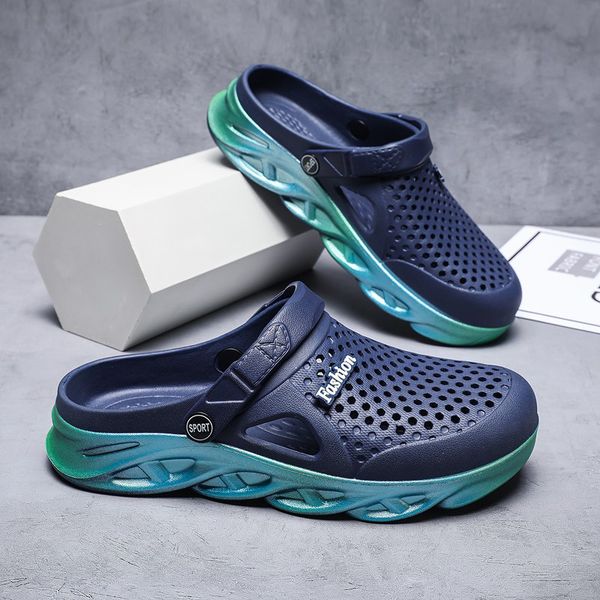 summer outdoor lawn men women sandals flat professional walking beach slippers children hole shoe fisherman lady flip flops gentlemen luxury, Black
summer outdoor lawn men women sandals flat professional walking beach slippers children hole shoe fisherman lady flip flops gentlemen luxury, Black