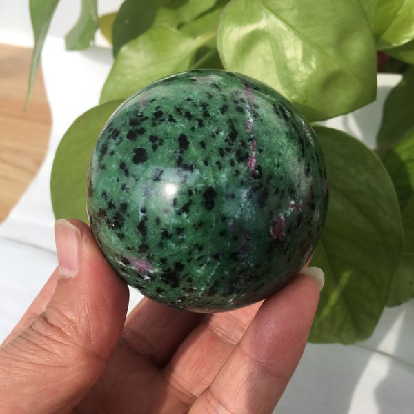 natural stone green ruby tetrahedrite ball healing energy stone home decoration
natural stone green ruby tetrahedrite ball healing energy stone home decoration