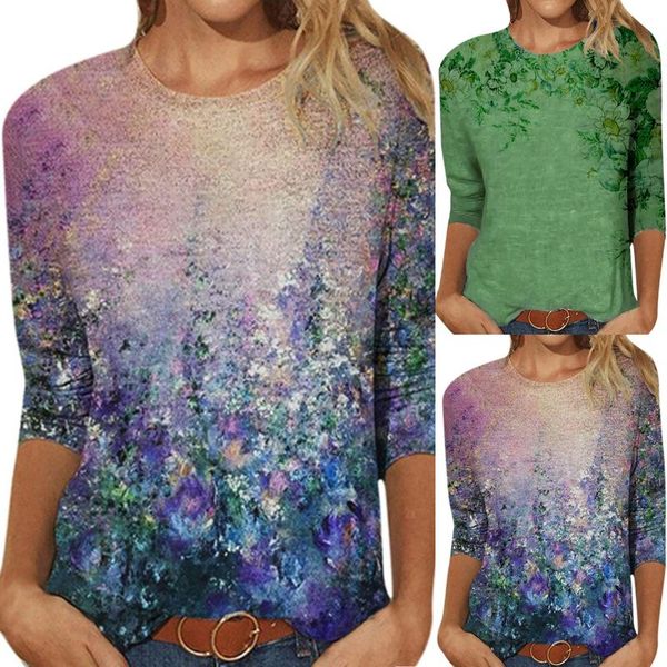 women's t-shirt summer round neck casual t shirts loose unique floral print shirt 2021 fashion short sleeve oversized blouses, White
women's t-shirt summer round neck casual t shirts loose unique floral print shirt 2021 fashion short sleeve oversized blouses, White