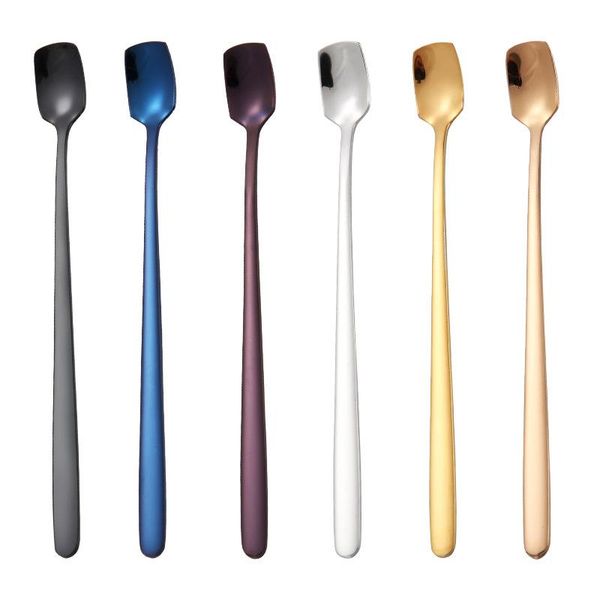 spoons kitchen,dining bar tableware teaspoons korean style 304 stainless steel ice spoon coffee teaspoon 1.5*15/17cm
spoons kitchen,dining bar tableware teaspoons korean style 304 stainless steel ice spoon coffee teaspoon 1.5*15/17cm
