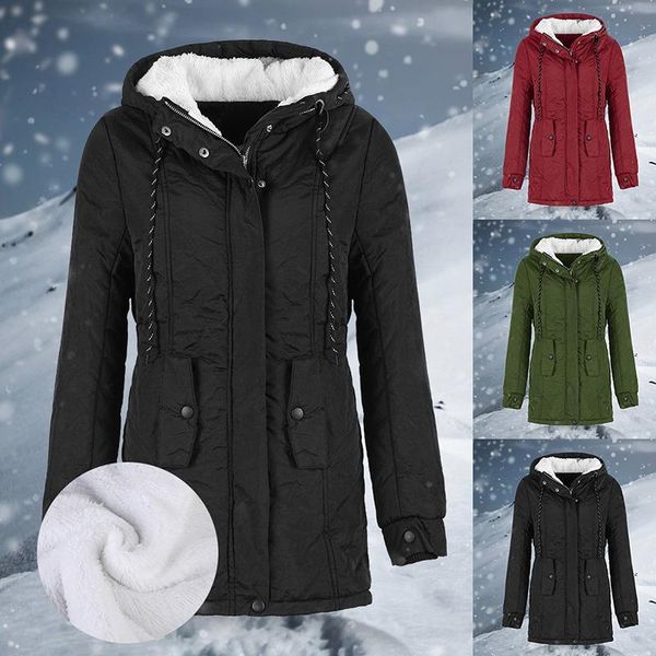 running jackets outdoor hiking coat women winter sport clothes long sleeve casual ladies coats and fashion plus size parkas hoodies, Black;red
running jackets outdoor hiking coat women winter sport clothes long sleeve casual ladies coats and fashion plus size parkas hoodies, Black;red
