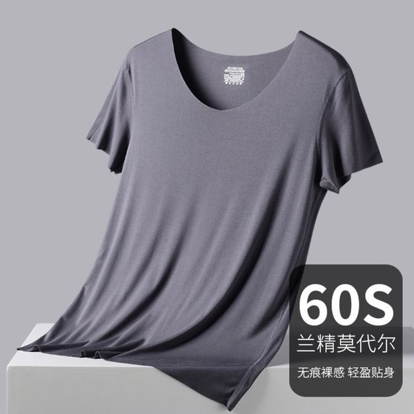 general standard men's 60 thread lanjing modal arbitrary cut short sve t-shirt round neck thin solid color bottom shirt, White;black
general standard men's 60 thread lanjing modal arbitrary cut short sve t-shirt round neck thin solid color bottom shirt, White;black