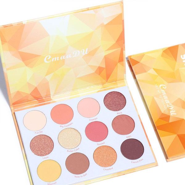 eye shadow 12 colors maeye palette fine pearl light eyeshadow chameleon waterproof long lasting makeup
eye shadow 12 colors maeye palette fine pearl light eyeshadow chameleon waterproof long lasting makeup