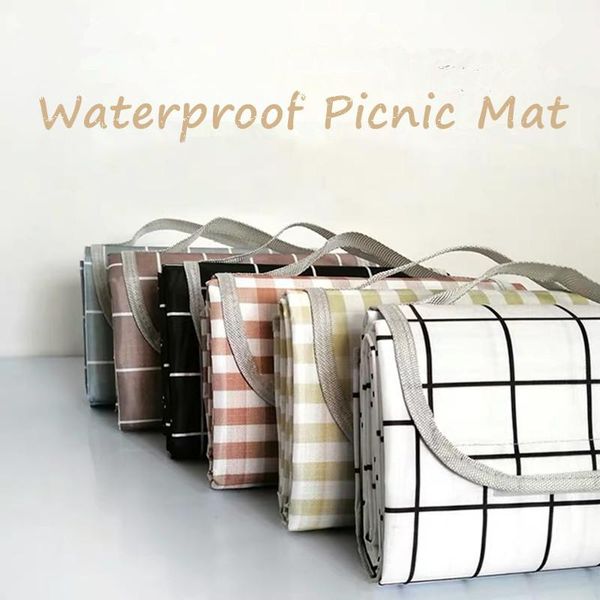 picnic waterproof outdoor camping mat plaid blanket 150 by 200 cm pads