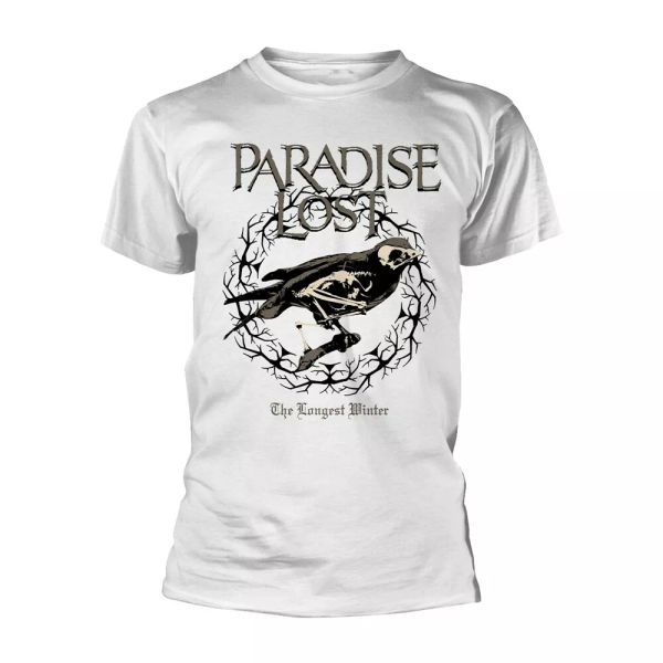 paradise lost the longest winter licensed men t-shirt, White;black
paradise lost the longest winter licensed men t-shirt, White;black