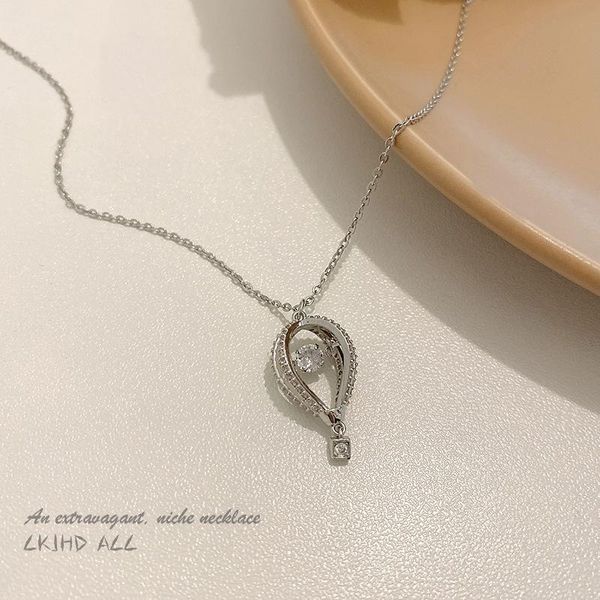 pendant necklaces u-magical korean fashion hollow out air balloon necklace for women shiny rhinestones titanium steel jewelry, Silver
pendant necklaces u-magical korean fashion hollow out air balloon necklace for women shiny rhinestones titanium steel jewelry, Silver