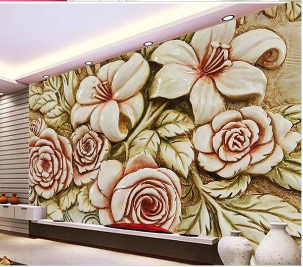 wallpapers 3d stereoscopic wallpaper relief flowers background wall living room decoration painting indoor mural
wallpapers 3d stereoscopic wallpaper relief flowers background wall living room decoration painting indoor mural