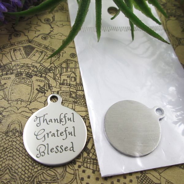 40pcs--stainless steel charms"thankful grateful blessed" more style choosing diy pendants fo necklace, Bronze;silver
40pcs--stainless steel charms"thankful grateful blessed" more style choosing diy pendants fo necklace, Bronze;silver