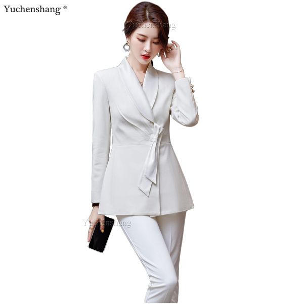 women's suits & blazers fashion pant suit with bow ladies white black dark blue formal 2 piece set blazer women plus size 5xl coat and
women's suits & blazers fashion pant suit with bow ladies white black dark blue formal 2 piece set blazer women plus size 5xl coat and