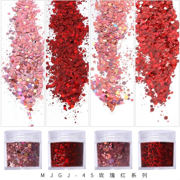 nail glitter 4 boxes/sets hexagonal box art design polish powder stickers female grooming makeup tool accessories, Silver;gold
nail glitter 4 boxes/sets hexagonal box art design polish powder stickers female grooming makeup tool accessories, Silver;gold