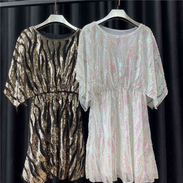 women's clothing casual dresses heavy industry shiny nail bead sequin loose waist celebrity style slit cloak dresses 16, Black;gray
women's clothing casual dresses heavy industry shiny nail bead sequin loose waist celebrity style slit cloak dresses 16, Black;gray