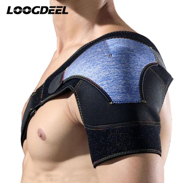 shoulder brace adjustable left/right breathable pressure pad strap wrap relief support pain bandage compression sleeve back, Black;blue
shoulder brace adjustable left/right breathable pressure pad strap wrap relief support pain bandage compression sleeve back, Black;blue
