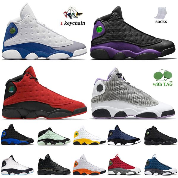 high og 13 mens basketball shoes jumpman 13s brave women mens trainers sports french blue court purple reverse bred houndstooth black cat ob, White;red
high og 13 mens basketball shoes jumpman 13s brave women mens trainers sports french blue court purple reverse bred houndstooth black cat ob, White;red