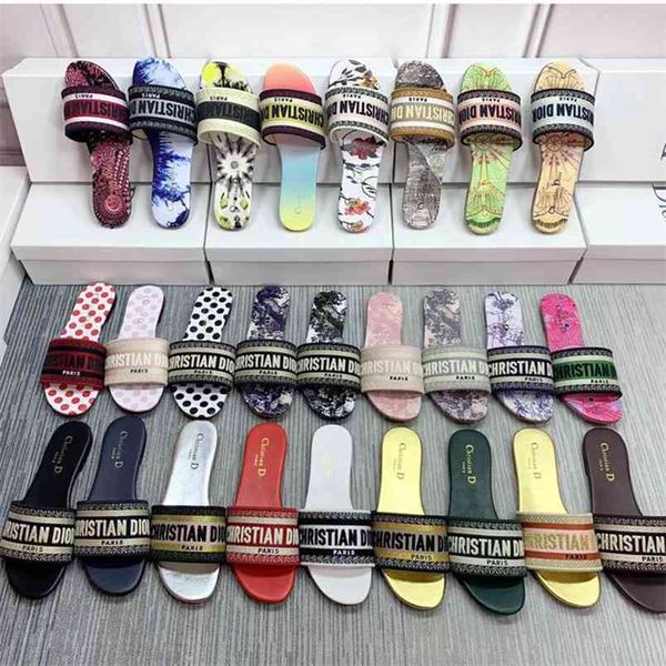 2021 summer fashion wear d embroidery letter flat bottom women's slippers sandals luxurysss designersss shoes yw, Black
2021 summer fashion wear d embroidery letter flat bottom women's slippers sandals luxurysss designersss shoes yw, Black