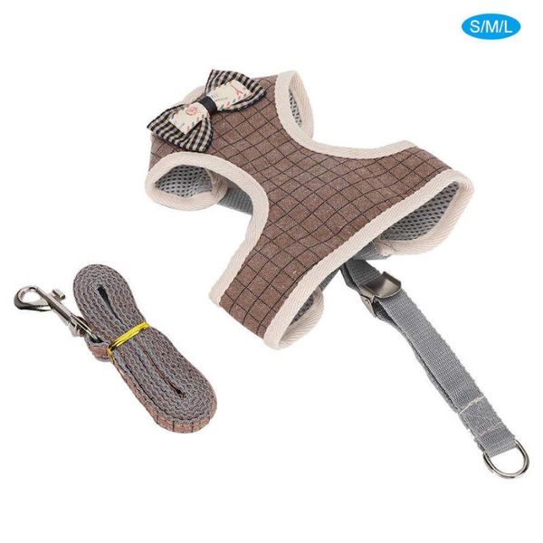 cat collars & leads breakaway polyester coffee pet bowknot vest adjustable harness chest strap comfortable traction leash rope
cat collars & leads breakaway polyester coffee pet bowknot vest adjustable harness chest strap comfortable traction leash rope