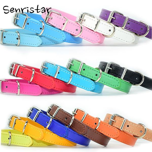 dog collars & leashes 2021 adjustable safe puppy kitten cats pu leather solid soft colorful pet collar for small medium large neck strap
dog collars & leashes 2021 adjustable safe puppy kitten cats pu leather solid soft colorful pet collar for small medium large neck strap