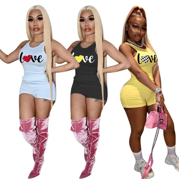women's tracksuits love letter print 2 piece outfits summer clothes for women sleeveless tank and biker short activewear bodycon tr, Gray
women's tracksuits love letter print 2 piece outfits summer clothes for women sleeveless tank and biker short activewear bodycon tr, Gray