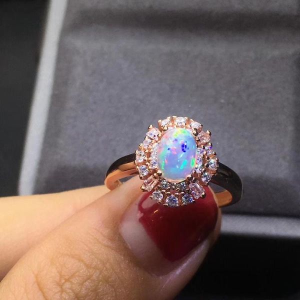 high pure 100% real natural opal rings 925 sterling silver fine jewelry for men or woman cluster, Golden;silver
high pure 100% real natural opal rings 925 sterling silver fine jewelry for men or woman cluster, Golden;silver