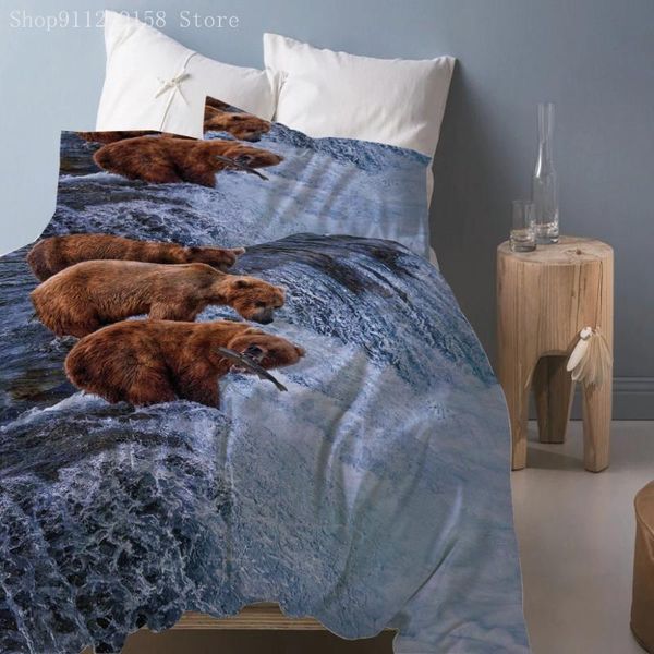 bedding sets simple bear duvet cover 220x240 set single double size king bedclothes quilt bedroom
bedding sets simple bear duvet cover 220x240 set single double size king bedclothes quilt bedroom